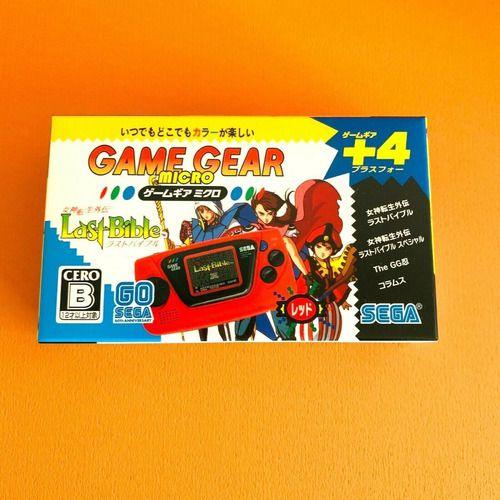 Sega Game Gear Micro Vermelho Japonês Raro - Controle de Videogame